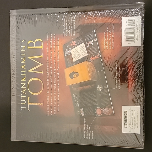 New Sealed 3D Pop up Tutankhamen's Tomb Book 📖 ✨️Interactive - Picture 5 of 15